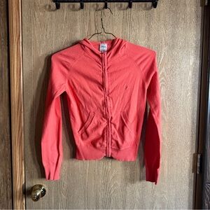 Y2K Only The Unlimited Label Peachy Pink Hoodie size S